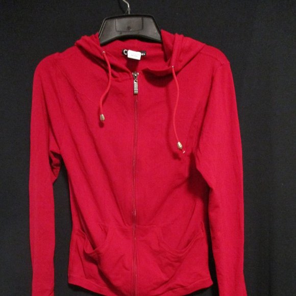 Cleo Apparel Red Hood Girl's Long Sleeve Jacket - Picture 6 of 11